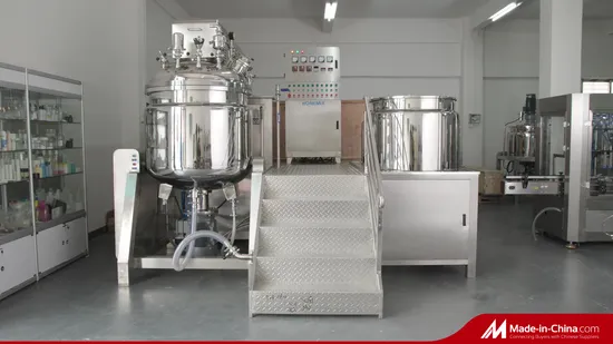 Honemix Cosmetic Viscosity Cream Paste Shampoo Lotion Vacuum Emulsifying/Homogenizer/ Emuslifier/Mixing/Mixer/Making Machine Production Equipment 