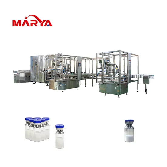 Marya GMP Automatic Vial Powder Filling Machine ± 1% Dosing Accuracy Anti