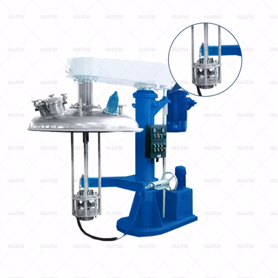 Ollital Vacuum Homogenizer Emulsifying Machine Mixer for Chemicals 