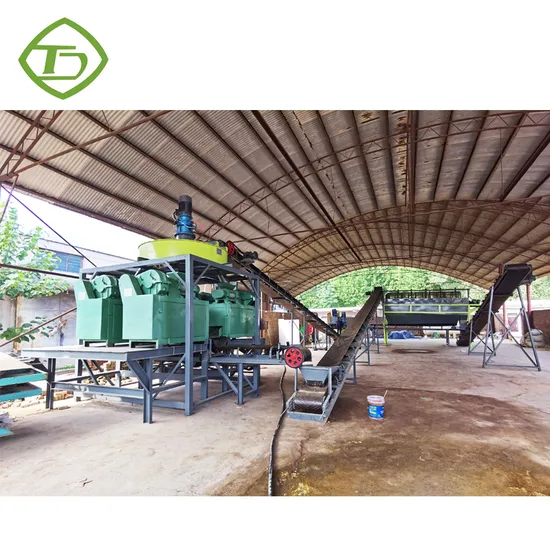 Chicken Manure Compost Compound Fertilizer Machine Production Line Manufacturing Process 
