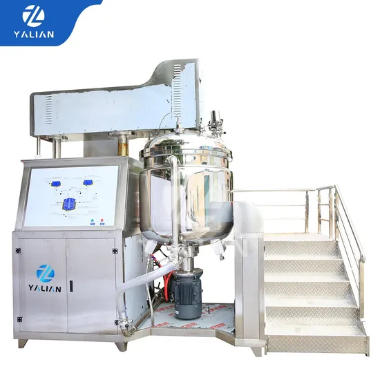 Yalian 0.3t 0.5t Best Machine Emulsifianter Lotion, Vacuum Emulsifying Machine Cos 