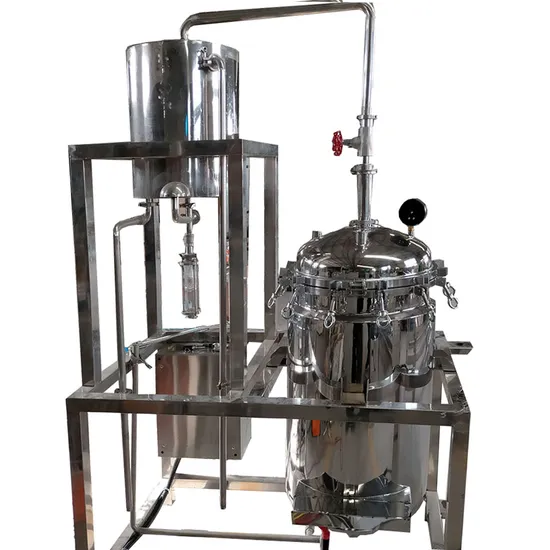 Equipment for Steam Distillation and Extraction of Essential Oils Such as Roses and Lavender 