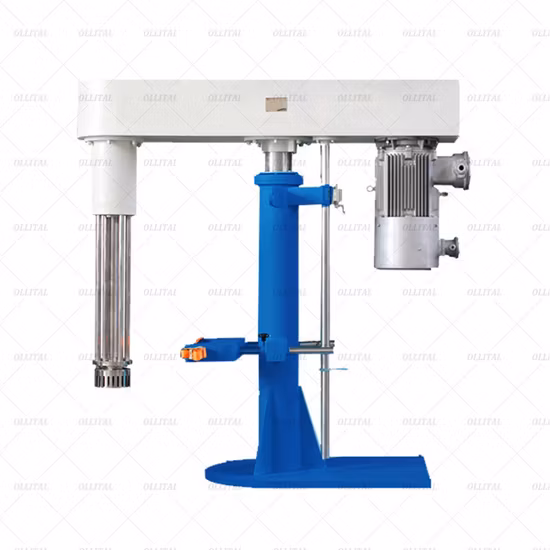 Ollital High Shear Homogenizer Mixing Machine for Lab vacuum Emulsifying 